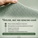 Cover for a corner two-piece sofa light green Slavich Stretch Jacquard 1 + 2