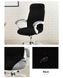 Чохол для офісного крісла Slavich чорний еластичний-жаккард M 87915 фото 2