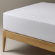 Waterproof mattress cover with elastic bands around the perimeter Protect White 80x190