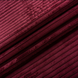Set of 2 armrest covers for a three-seater sofa made of furniture velour, bright burgundy, 56x56 cm.